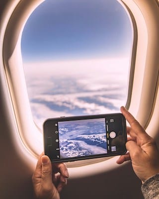 How to stay connected while flying
