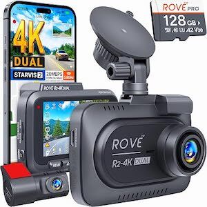 dash camera, road trip essentials