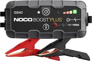 portable jump starter, road trip essentials